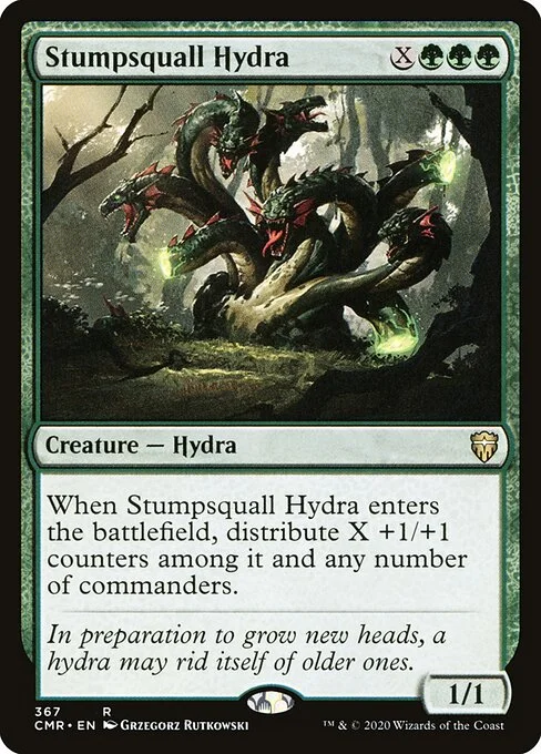 Stumpsquall Hydra, carta Magic di tipo Creature — Hydra illustrata da Grzegorz Rutkowski