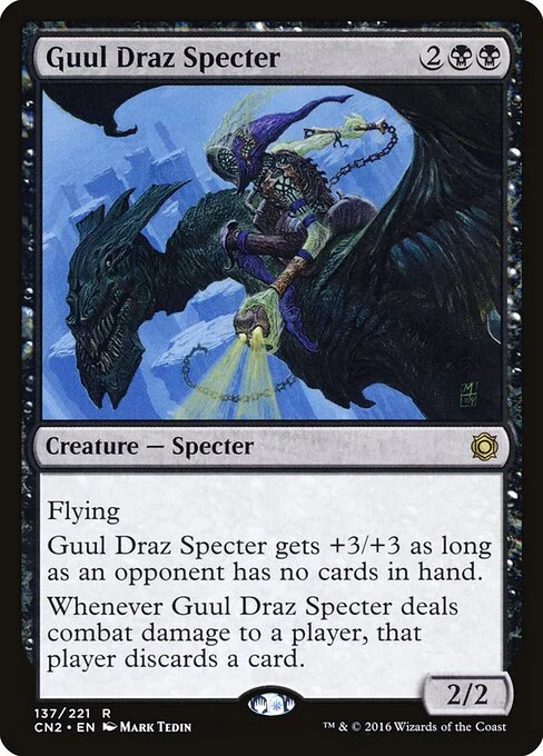 Guul Draz Specter, carta Magic di tipo Creature — Specter illustrata da Mark Tedin