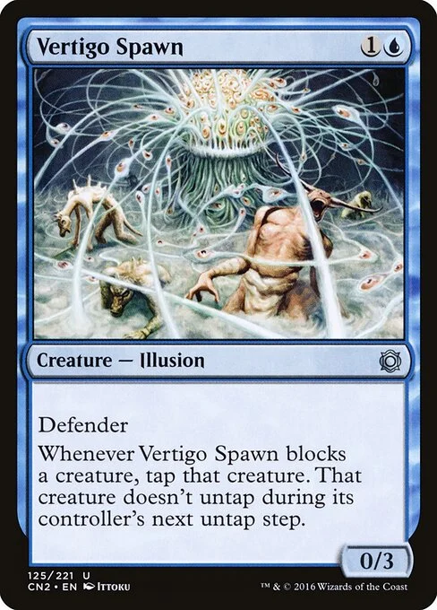 Vertigo Spawn, carta Magic di tipo Creature — Illusion illustrata da Ittoku