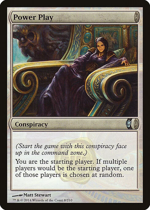 Power Play, carta Magic di tipo Conspiracy illustrata da Matt Stewart