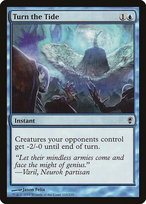 Turn the Tide, carta Magic di tipo Instant illustrata da Jason Felix