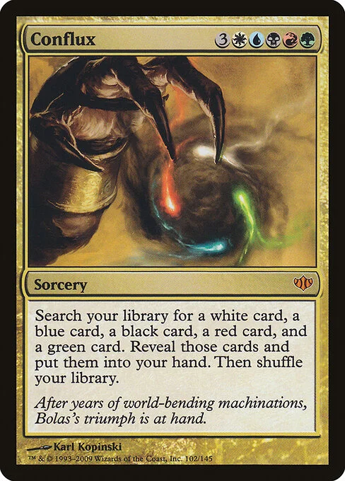 Conflux, carta Magic di tipo Sorcery illustrata da Karl Kopinski