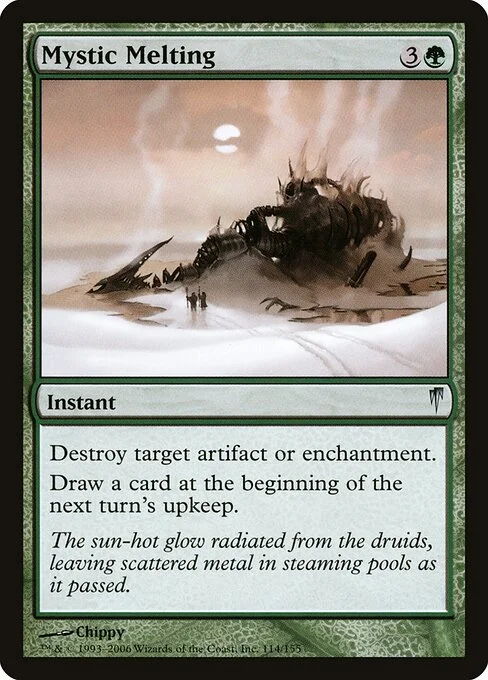 Mystic Melting, carta Magic di tipo Instant illustrata da Chippy