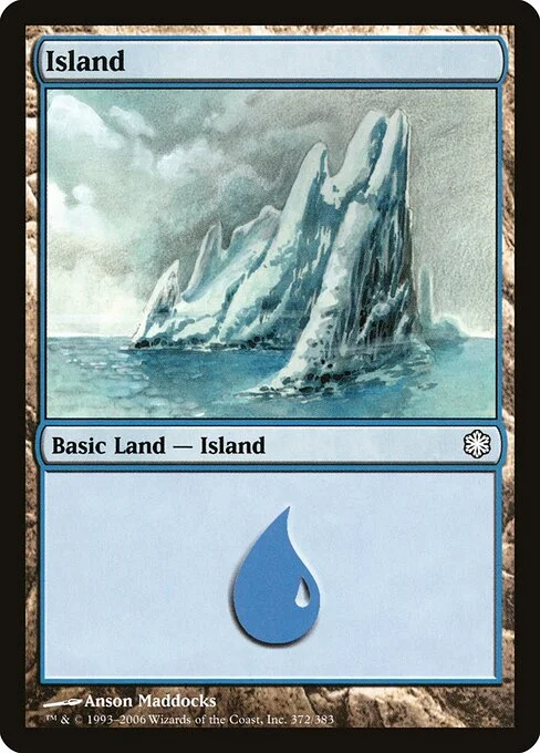 Island, carta Magic di tipo Basic Land — Island illustrata da Anson Maddocks