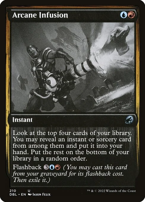 Arcane Infusion, carta Magic di tipo Instant illustrata da Jason Felix