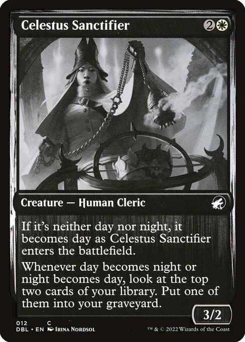 Celestus Sanctifier, carta Magic di tipo Creature — Human Cleric illustrata da Irina Nordsol