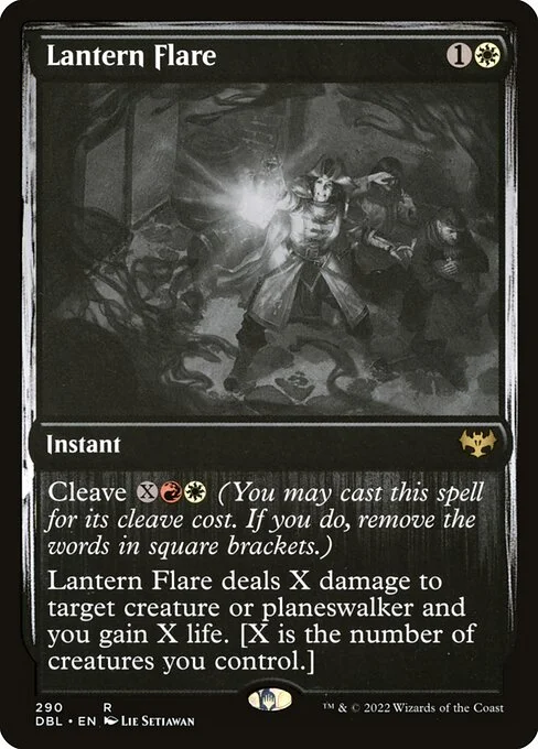 Lantern Flare, carta Magic di tipo Instant illustrata da Lie Setiawan