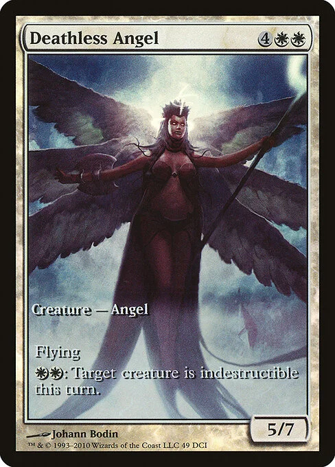 Deathless Angel, carta Magic di tipo Creature — Angel illustrata da Johann Bodin