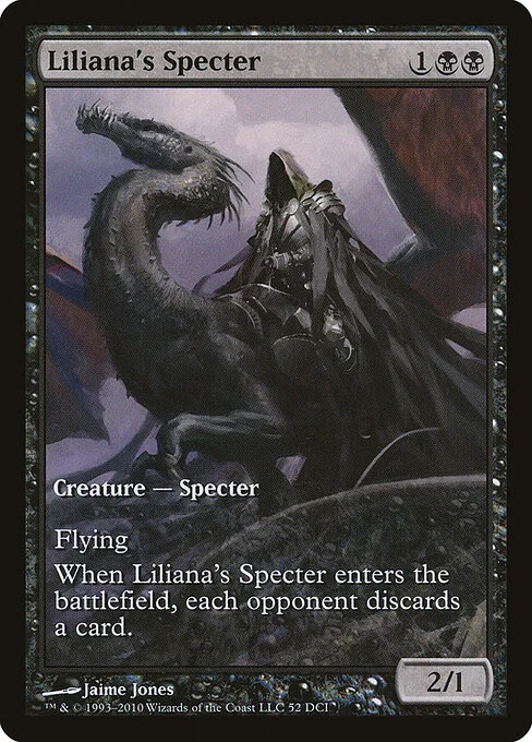 Liliana's Specter, carta Magic di tipo Creature — Specter illustrata da Jaime Jones