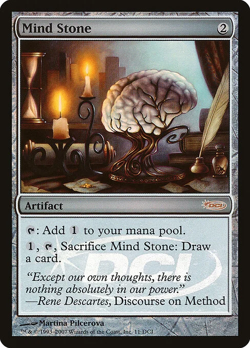 Mind Stone, carta Magic di tipo Artifact illustrata da Martina Pilcerova