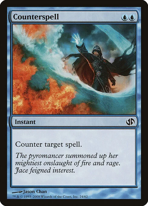 Counterspell, carta Magic di tipo Instant illustrata da Jason Chan