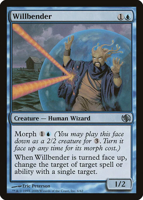 Willbender, carta Magic di tipo Creature — Human Wizard illustrata da Eric Peterson