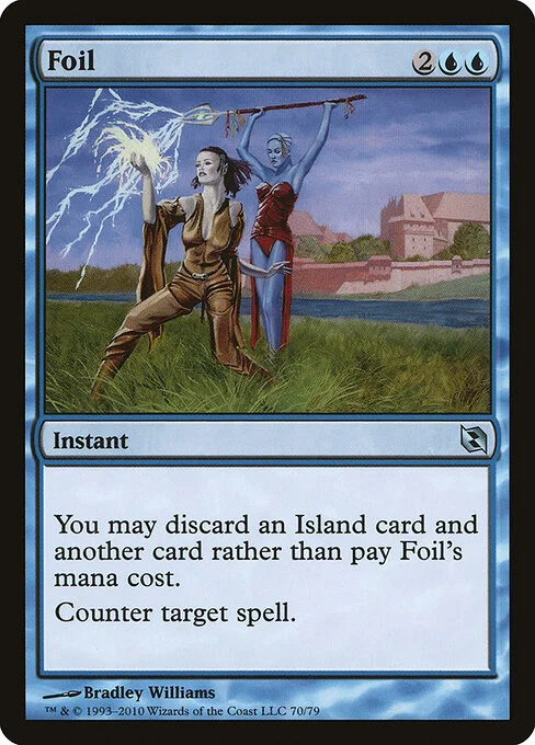 Foil, carta Magic di tipo Instant illustrata da Bradley Williams