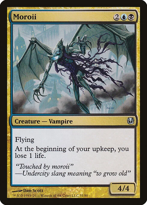 Moroii, carta Magic di tipo Creature — Vampire illustrata da Dan Murayama Scott