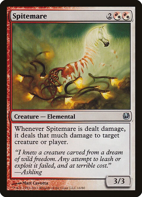 Spitemare, carta Magic di tipo Creature — Elemental illustrata da Matt Cavotta