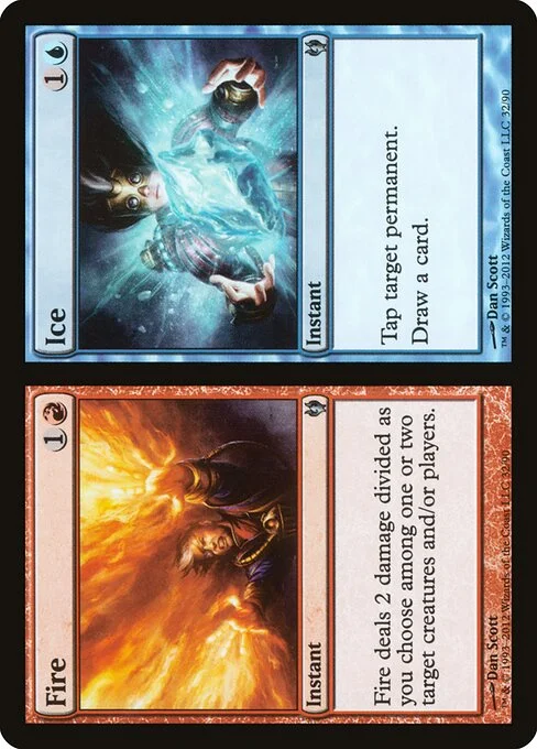 Fire // Ice, carta Magic di tipo Instant // Instant illustrata da Dan Murayama Scott