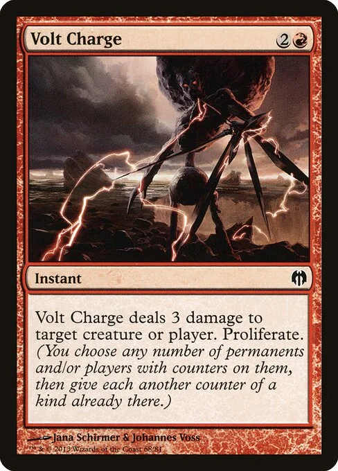 Volt Charge, carta Magic di tipo Instant illustrata da Jana Schirmer & Johannes Voss