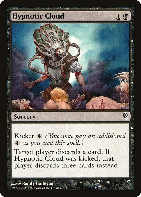 Hypnotic Cloud, carta Magic di tipo Sorcery illustrata da Randy Gallegos