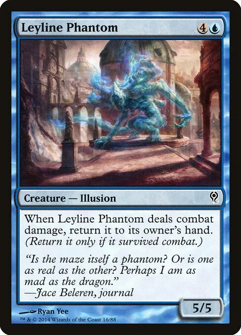 Leyline Phantom, carta Magic di tipo Creature — Illusion illustrata da Ryan Yee