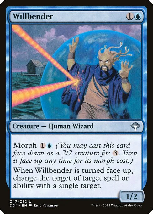 Willbender, carta Magic di tipo Creature — Human Wizard illustrata da Eric Peterson