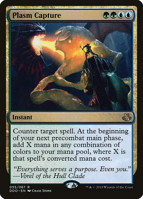 Plasm Capture, carta Magic di tipo Instant illustrata da Chase Stone