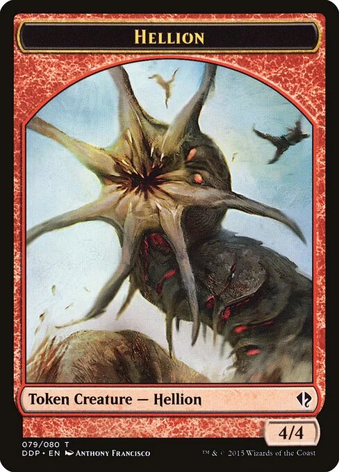 Hellion, carta Magic di tipo Token Creature — Hellion illustrata da Anthony Francisco