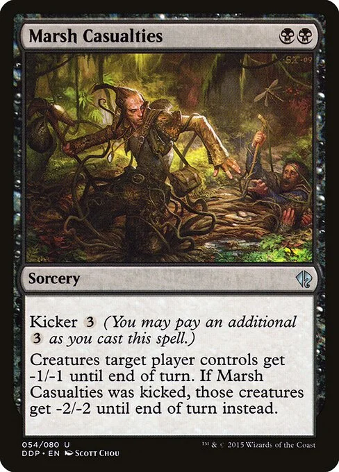 Marsh Casualties, carta Magic di tipo Sorcery illustrata da Scott Chou