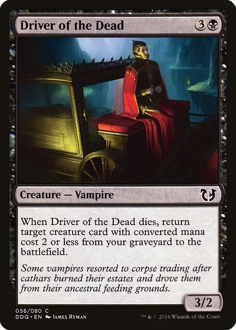 Driver of the Dead, carta Magic di tipo Creature — Vampire illustrata da James Ryman