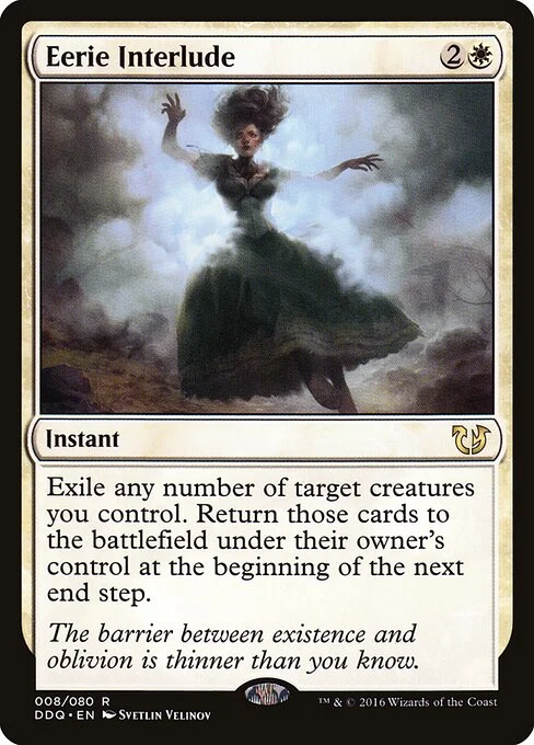 Eerie Interlude, carta Magic di tipo Instant illustrata da Svetlin Velinov