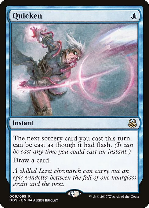 Quicken, carta Magic di tipo Instant illustrata da Aleksi Briclot