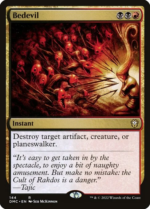 Bedevil, carta Magic di tipo Instant illustrata da Seb McKinnon