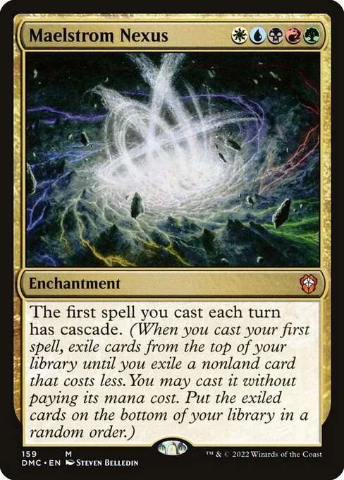 Maelstrom Nexus, carta Magic di tipo Enchantment illustrata da Steven Belledin