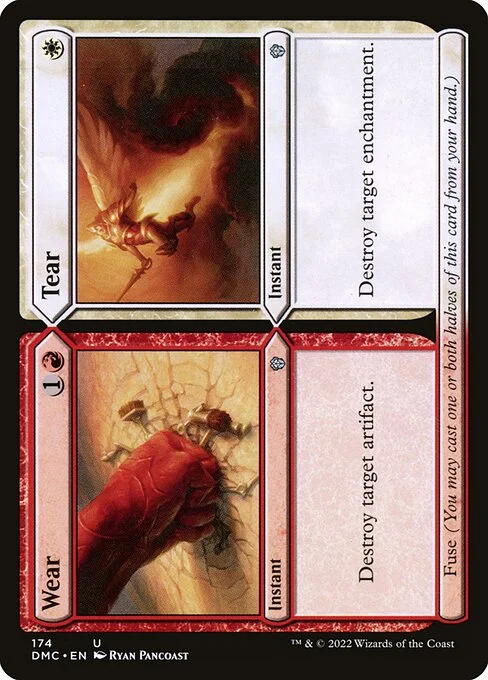 Wear // Tear, carta Magic di tipo Instant // Instant illustrata da Ryan Pancoast