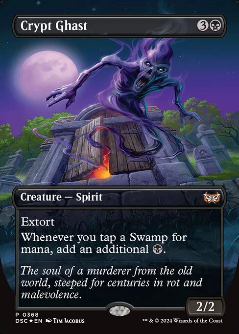 Crypt Ghast, carta Magic di tipo Creature — Spirit illustrata da Tim Jacobus