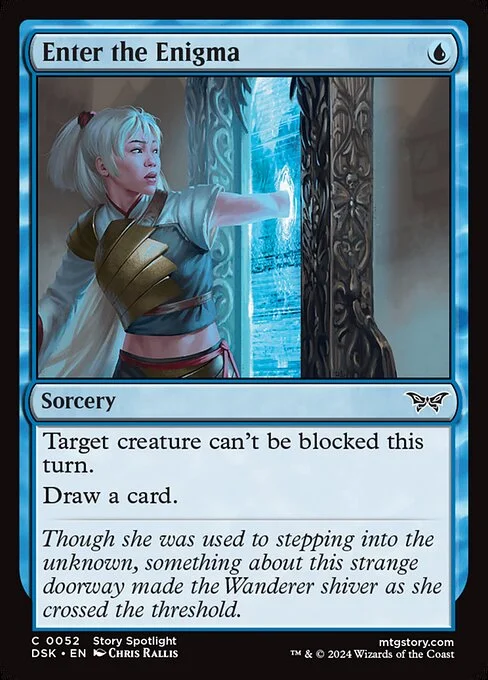 Enter the Enigma, carta Magic di tipo Sorcery illustrata da Chris Rallis
