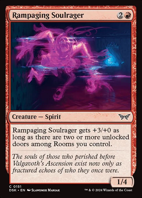 Rampaging Soulrager, carta Magic di tipo Creature — Spirit illustrata da Slawomir Maniak
