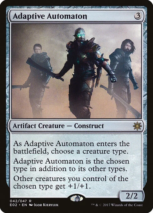 Adaptive Automaton, carta Magic di tipo Artifact Creature — Construct illustrata da Igor Kieryluk