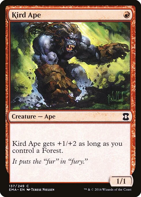 Kird Ape, carta Magic di tipo Creature — Ape illustrata da Terese Nielsen