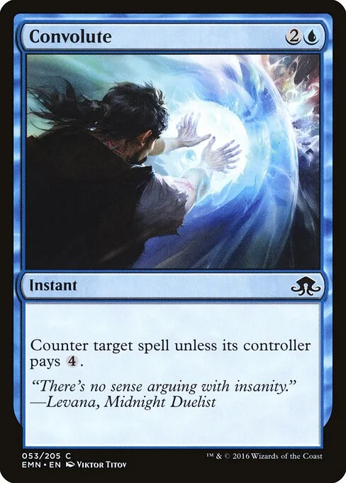Convolute, carta Magic di tipo Instant illustrata da Viktor Titov