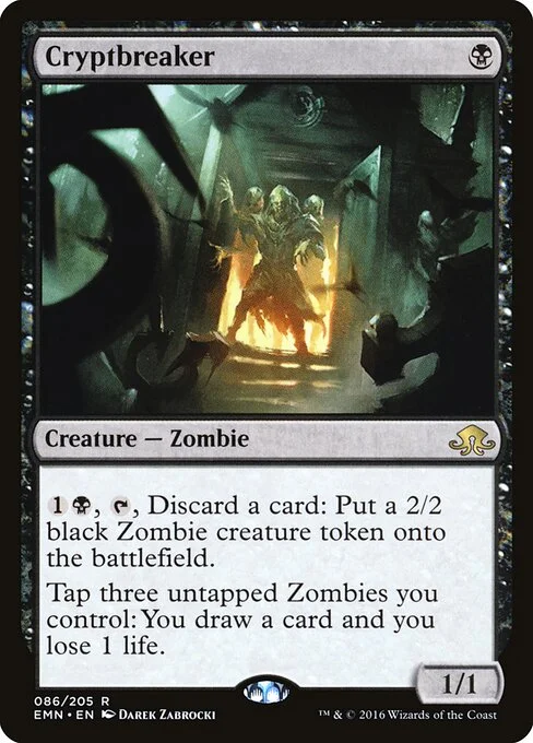 Cryptbreaker, carta Magic di tipo Creature — Zombie illustrata da Darek Zabrocki