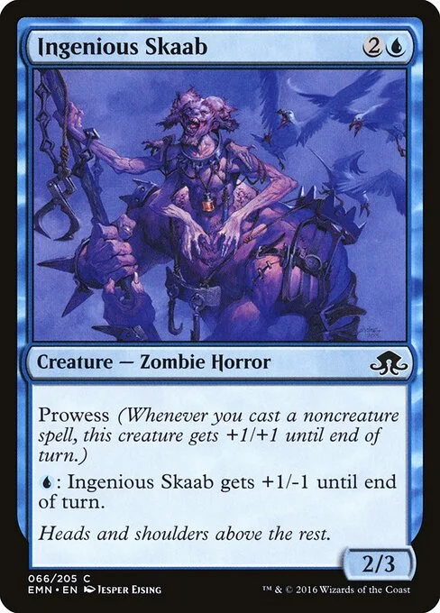 Ingenious Skaab, carta Magic di tipo Creature — Zombie Horror illustrata da Jesper Ejsing