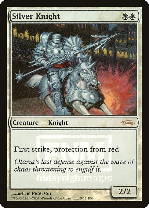Silver Knight, carta Magic di tipo Creature — Human Knight illustrata da Eric Peterson