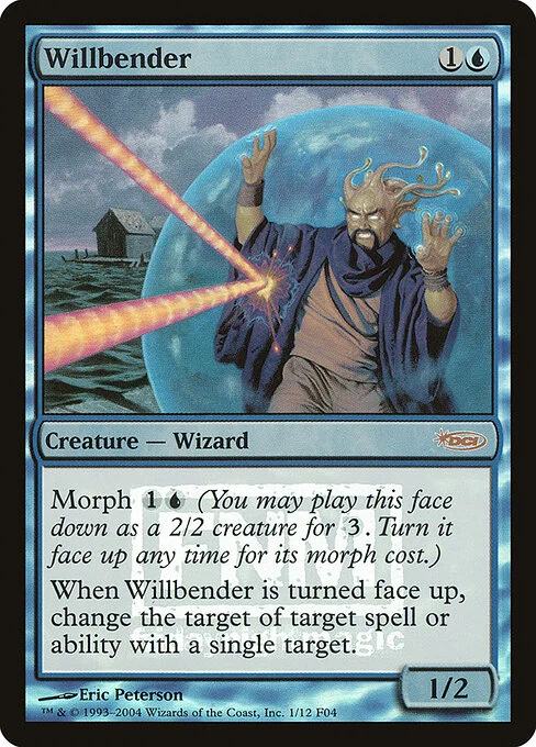 Willbender, carta Magic di tipo Creature — Human Wizard illustrata da Eric Peterson