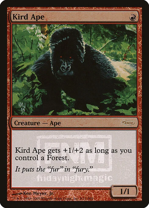 Kird Ape, carta Magic di tipo Creature — Ape illustrata da Ken Meyer, Jr.