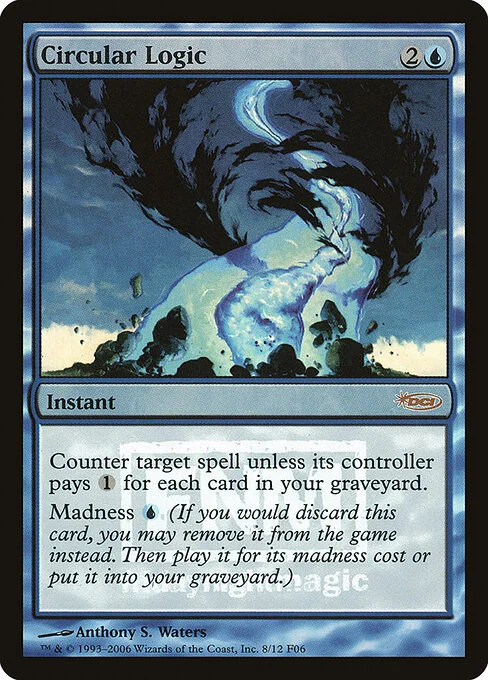 Circular Logic, carta Magic di tipo Instant illustrata da Anthony S. Waters