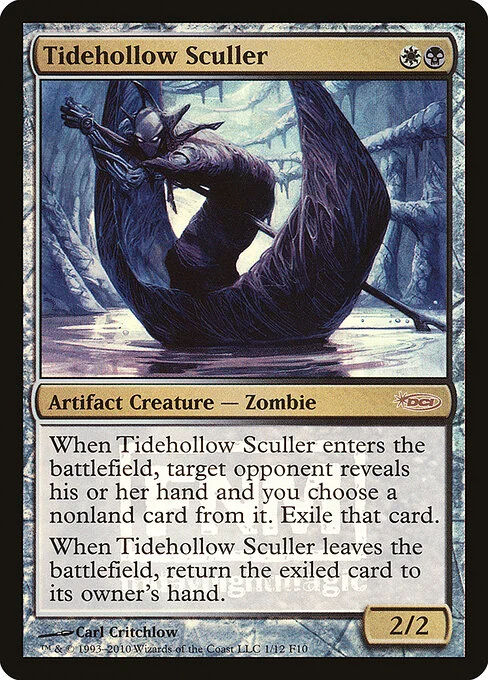 Tidehollow Sculler, carta Magic di tipo Artifact Creature — Zombie illustrata da Carl Critchlow