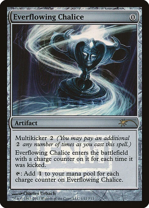 Everflowing Chalice, carta Magic di tipo Artifact illustrata da Charles Urbach