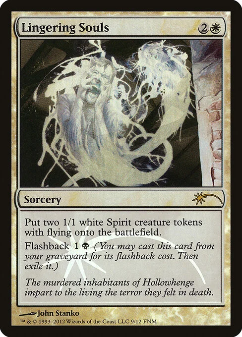Lingering Souls, carta Magic di tipo Sorcery illustrata da John Stanko