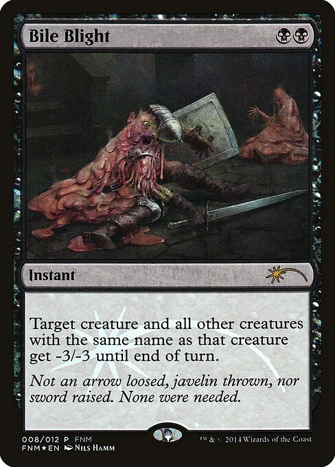 Bile Blight, carta Magic di tipo Instant illustrata da Nils Hamm