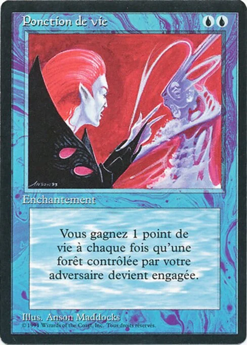 Lifetap, carta Magic di tipo Enchantment illustrata da Anson Maddocks